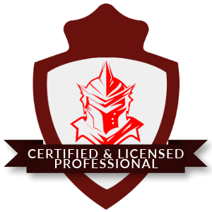 Warrior Pest Control Badge